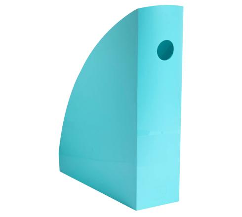 Exacompta Desk Mount Plastic Green Magazine Rack