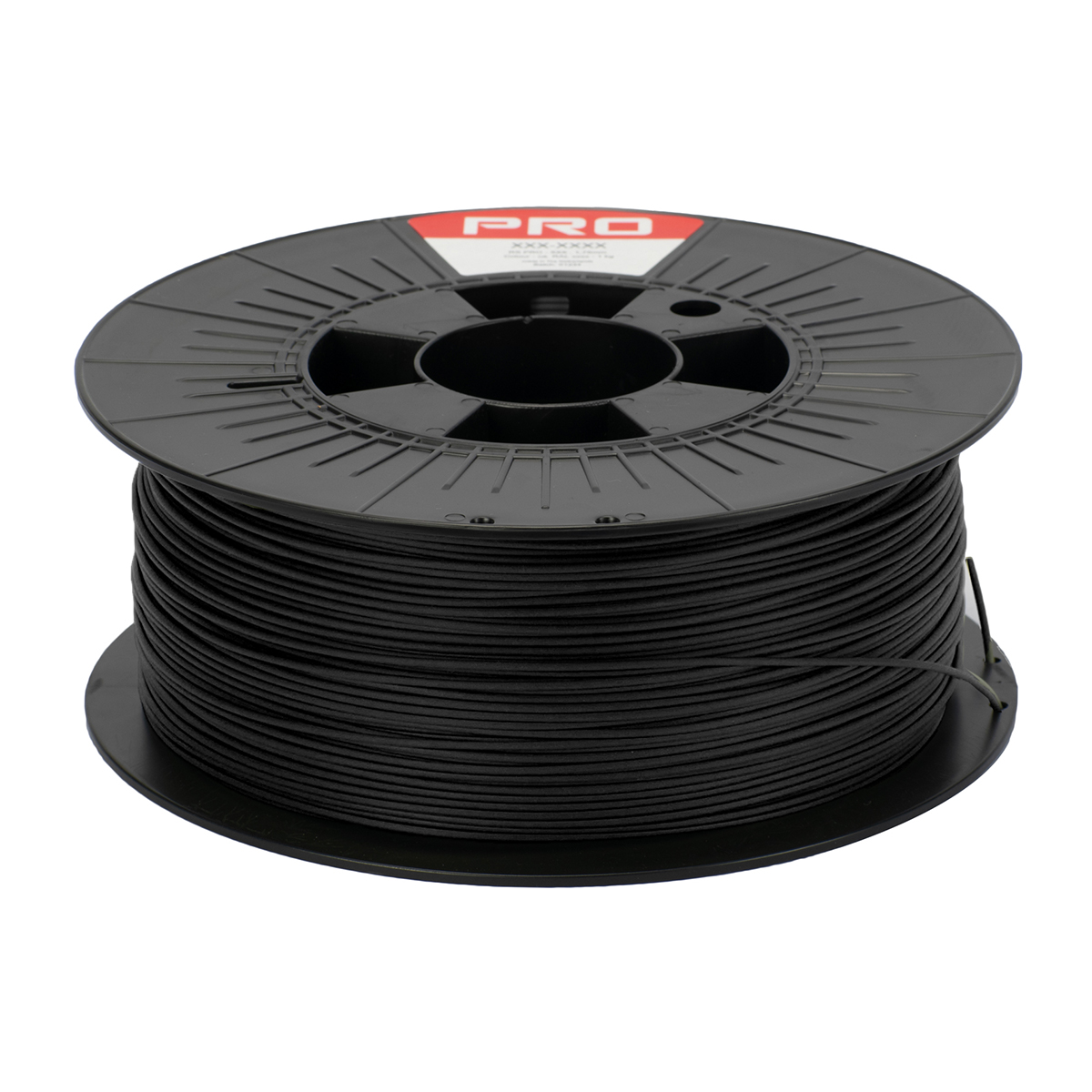 183-0251 RS PRO 1.75 mm Matte Black PLA Matt 3D Printer Filament, 1 kg