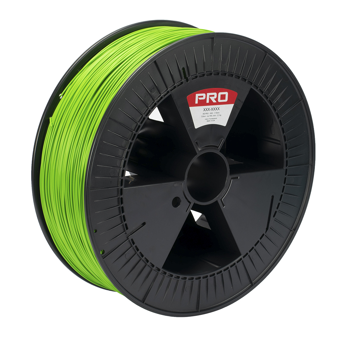 RS PRO 1.75 mm Green PLA 3D Printer Filament, 2.3 kg