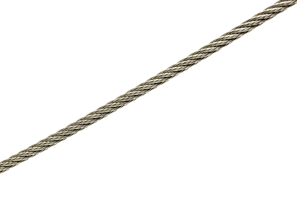 RS PRO Steel Wire Rope, 75 m
