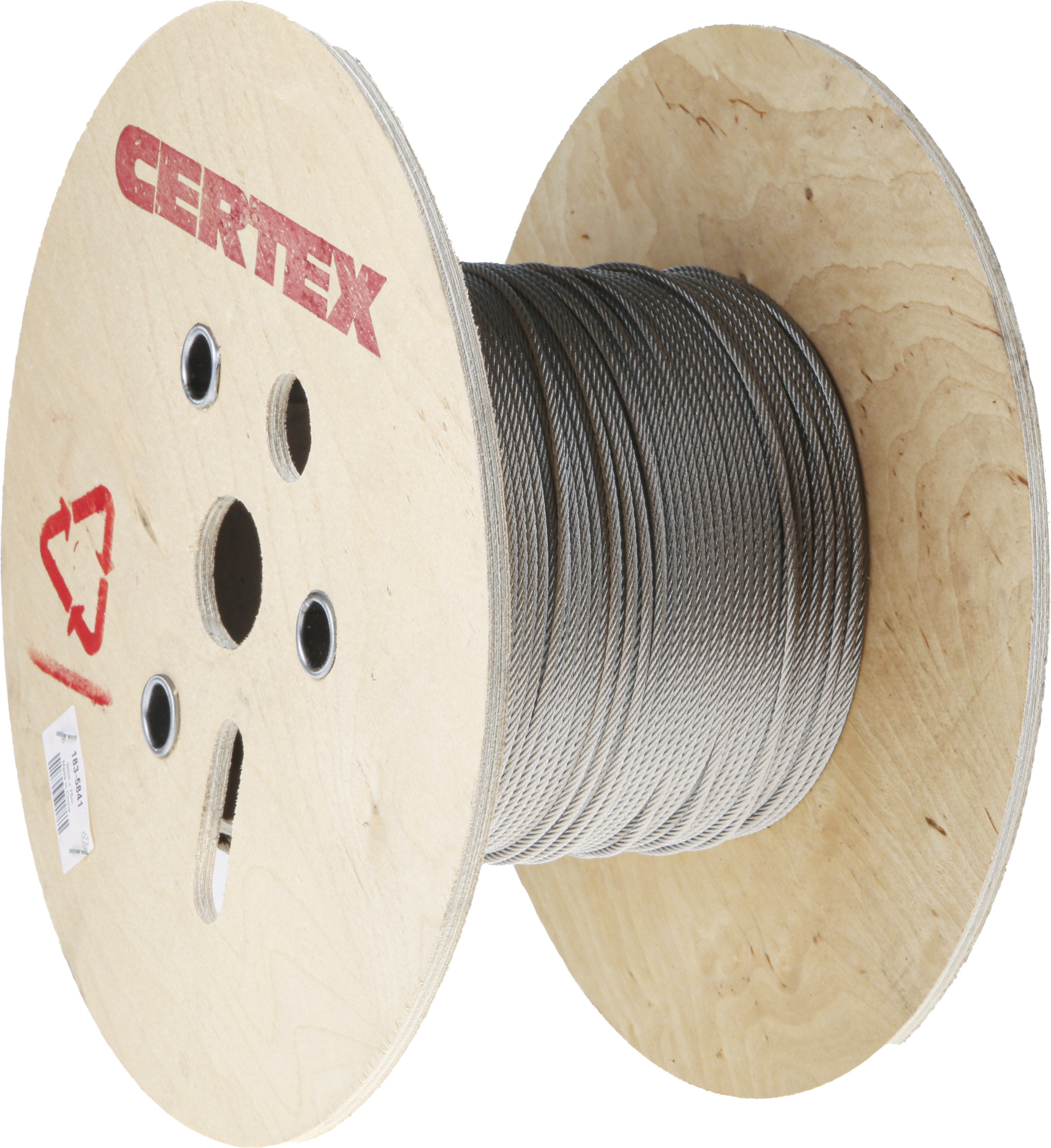 183-5841 RS PRO Stainless Steel Wire Rope, 75 m