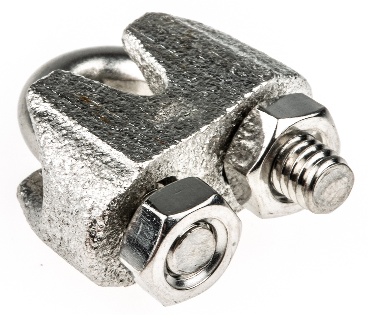 RS PRO Stainless Steel 3 mm Diameter Wire Rope Clamp