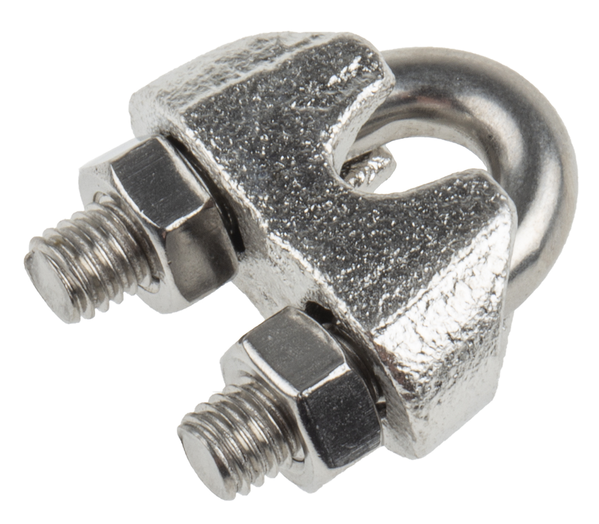 RS PRO Stainless Steel 5 mm Diameter Wire Rope Clamp