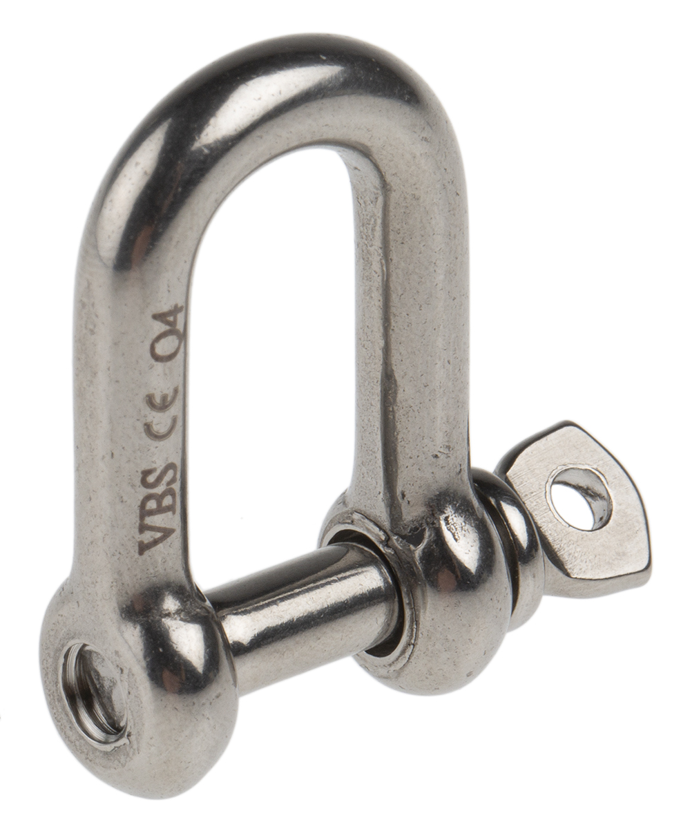 183-5914 RS PRO D-Shackle Stainless Steel, 120 kg