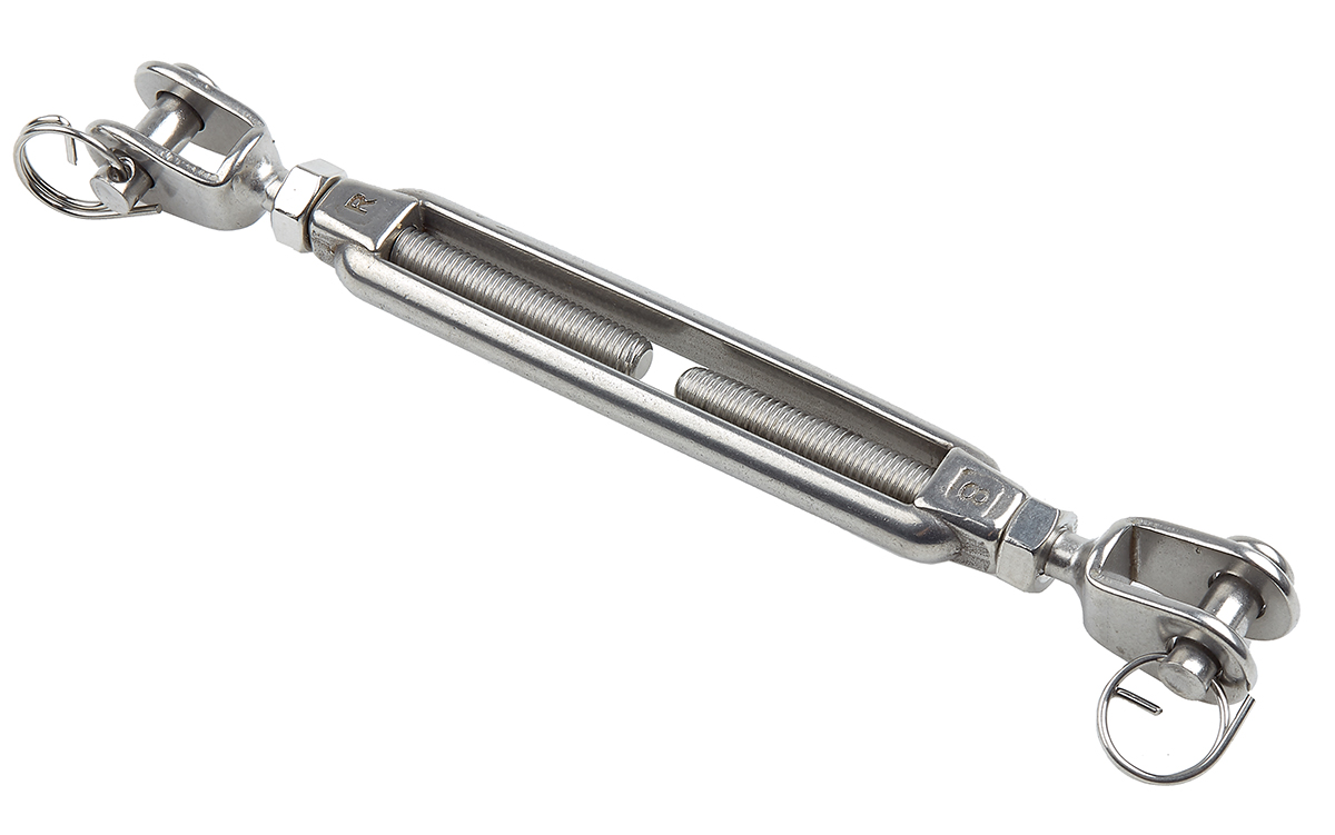 RS PRO Stainless Steel Jaw, Jaw Rigging Screw, M8 Thread