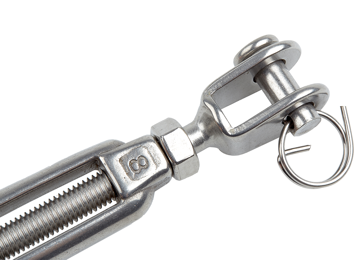183-5958 RS PRO Stainless Steel Jaw, Jaw Rigging Screw, M8 Thread