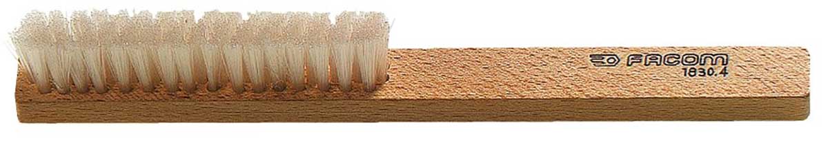 Facom Scrubbing Brush, 100 mm bristle length, Nylon bristle material