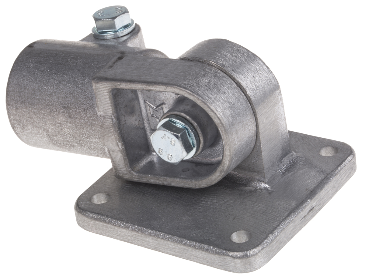 183000020200 Rose+Krieger M8 Hinge Clamp, Connecting Component, Strut Profile 30 mm, Round Tube Size 30.1 mm