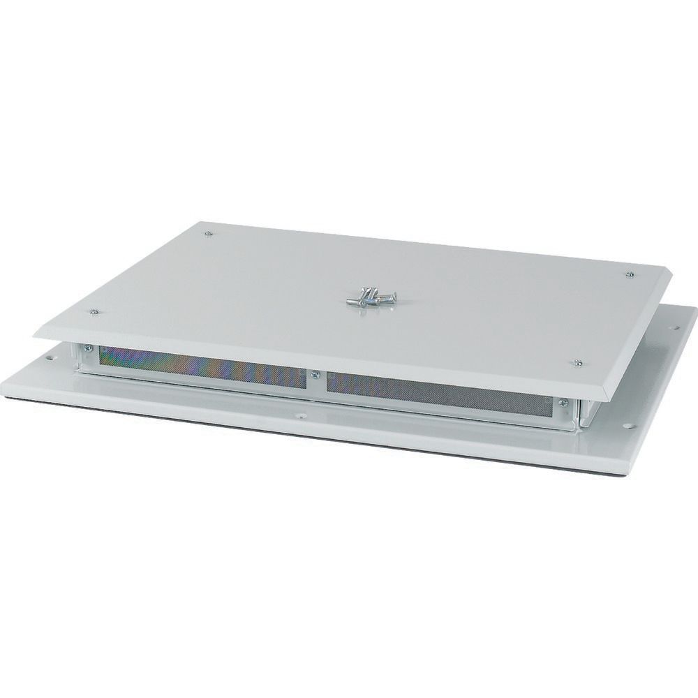 Eaton xEnergy Main Series RAL 7035 Grey Steel Top, 89 mm H, 507mm W, 682 mm D, 682 mm L, for Use with Bottom planking,
