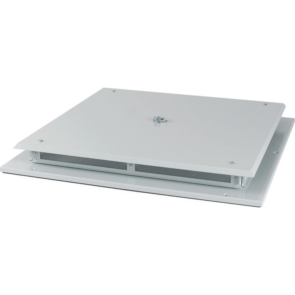 Eaton xEnergy Main Series RAL 7035 Grey Steel Top, 89 mm H, 707mm W, 682 mm D, 682 mm L, for Use with Roof planking,