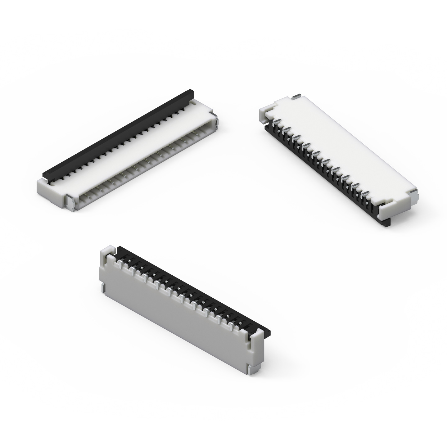 Wurth Elektronik, WR-FPC 1mm Pitch 2 Way Horizontal FPC Connector