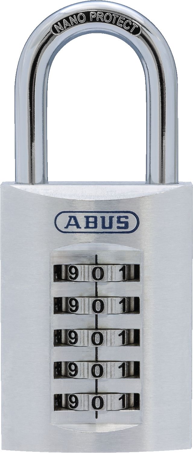 ABUS Combination Padlock Aluminium Combination Padlock Weatherproof, 8 mm Shackle