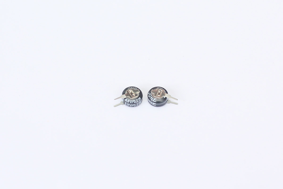 RS PRO 0.22 F Supercapacitor -20 to 80 % Tolerance, SD 5.5V dc, PCB