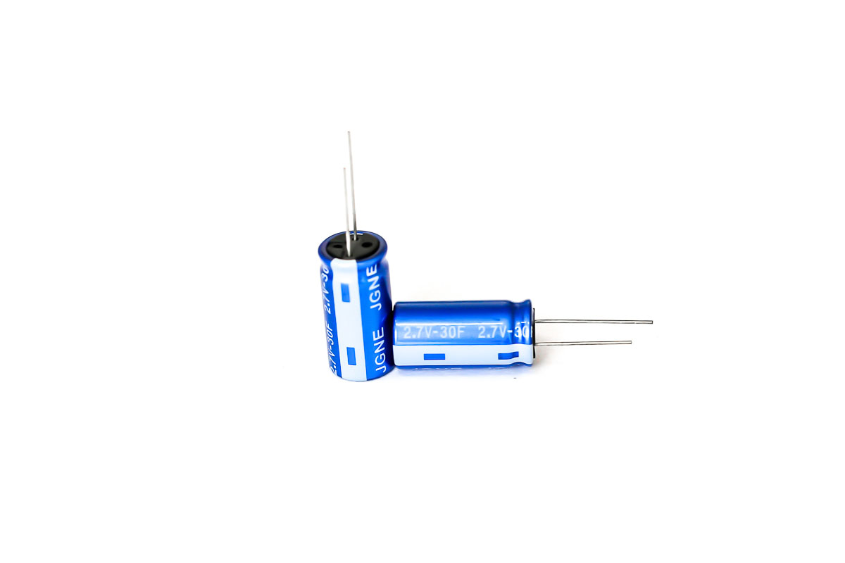 RS PRO 30 F Supercapacitor -20 to 80 % Tolerance 2.7V dc, Through Hole