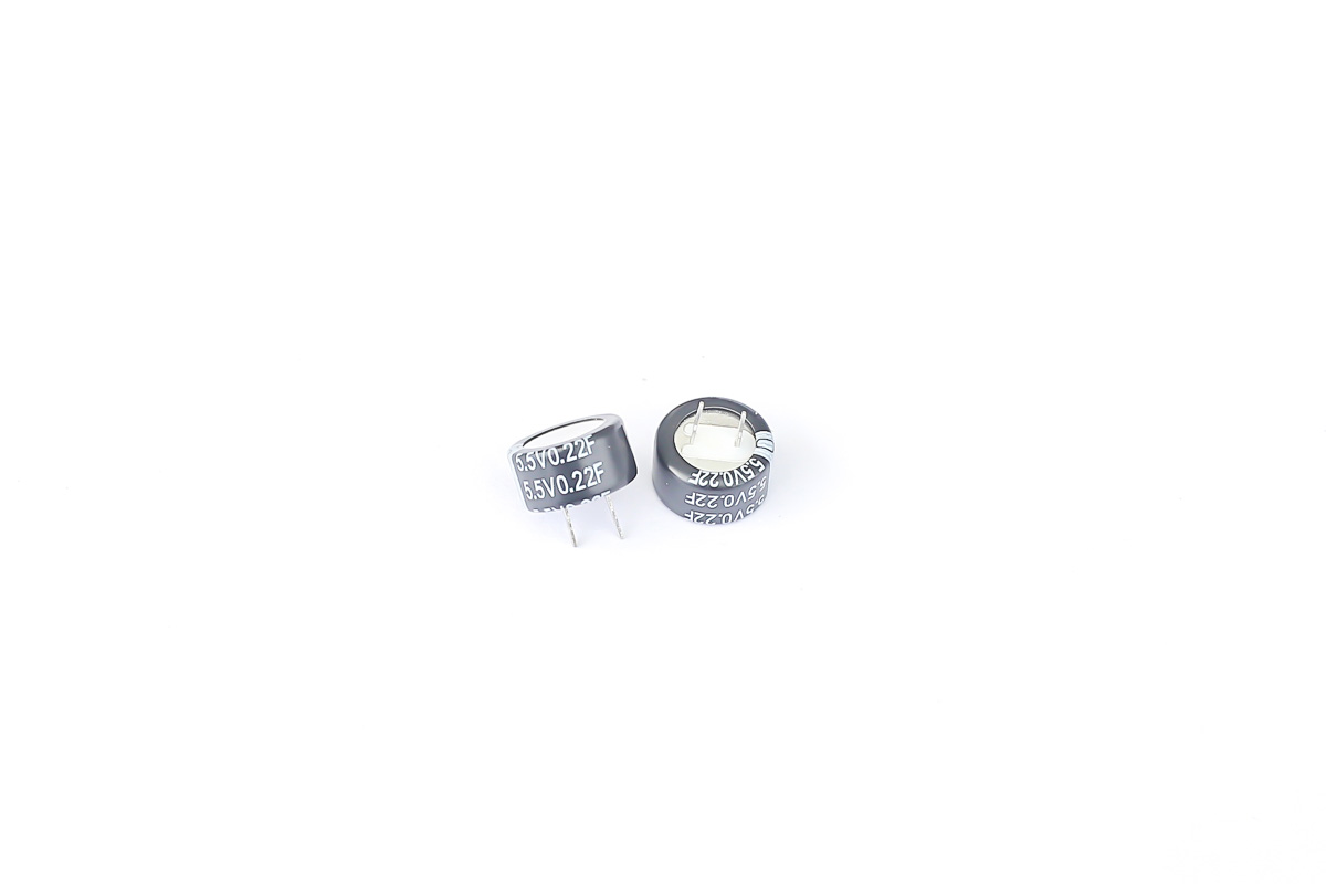 RS PRO 0.22 F Supercapacitor -20 to 80 % Tolerance, NF 5.5V dc, Through Hole