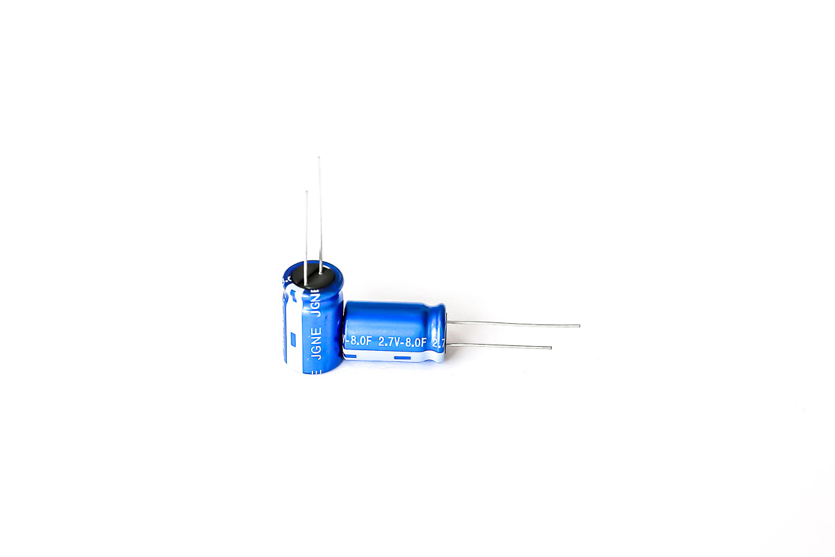RS PRO 7.5 F Supercapacitor -20 to 80 % Tolerance, HL 2.7V dc, Through Hole