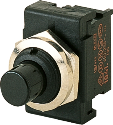 Marquardt Push Button Switch, Momentary, Panel, SPST, IP40 250 V ac