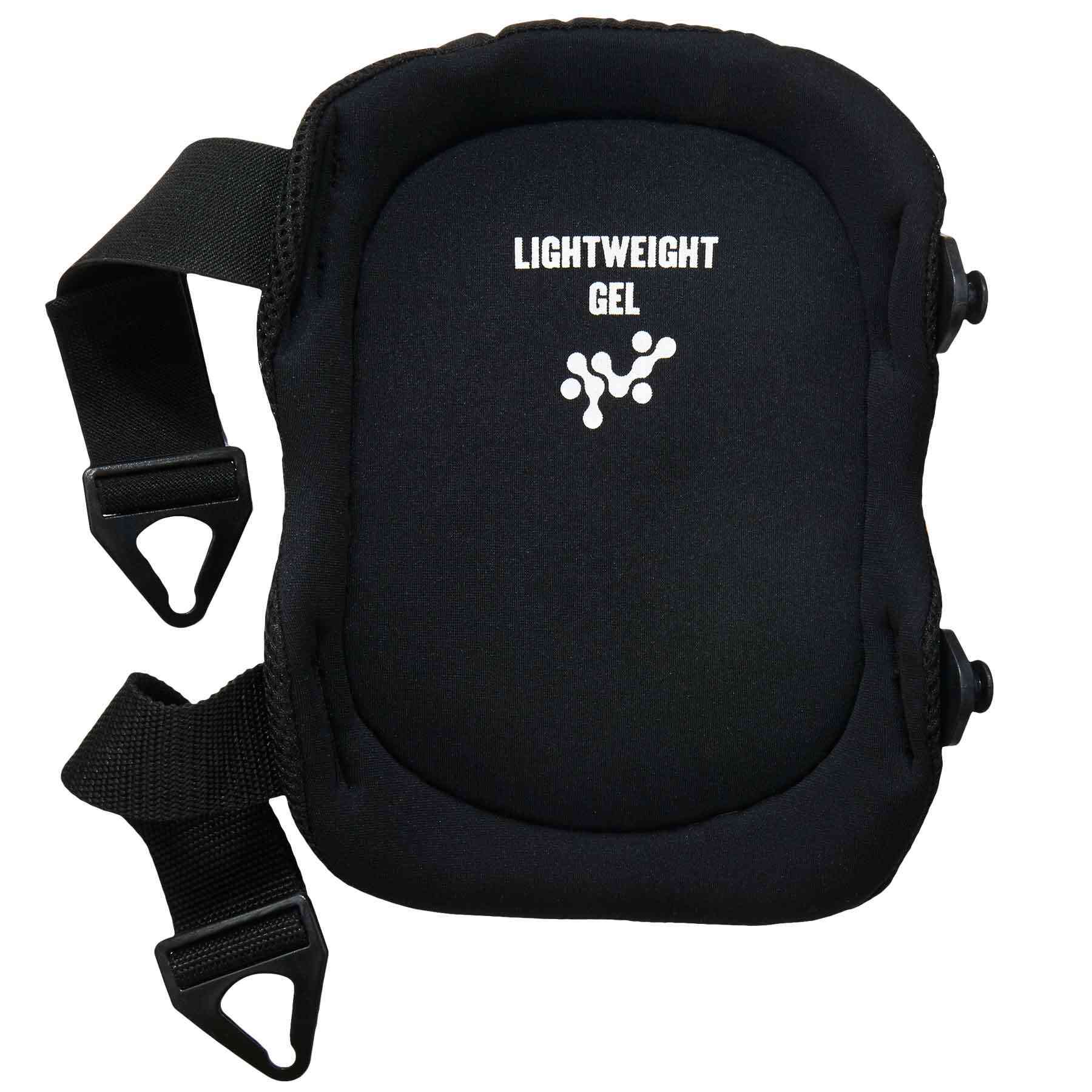 18447 Ergodyne Black Knee Pad, Buckle Resistant to Slip Resistant