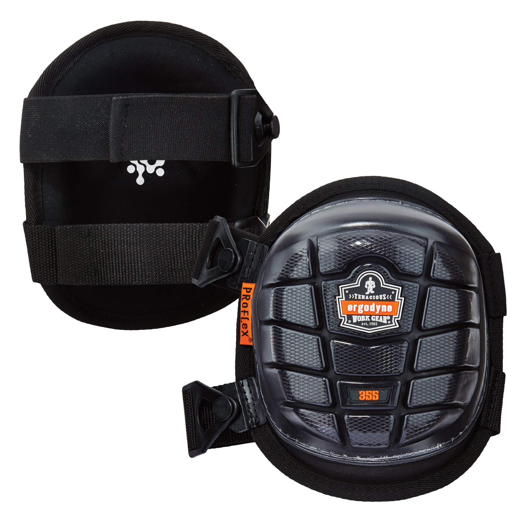 Ergodyne Black Gel Knee Pad