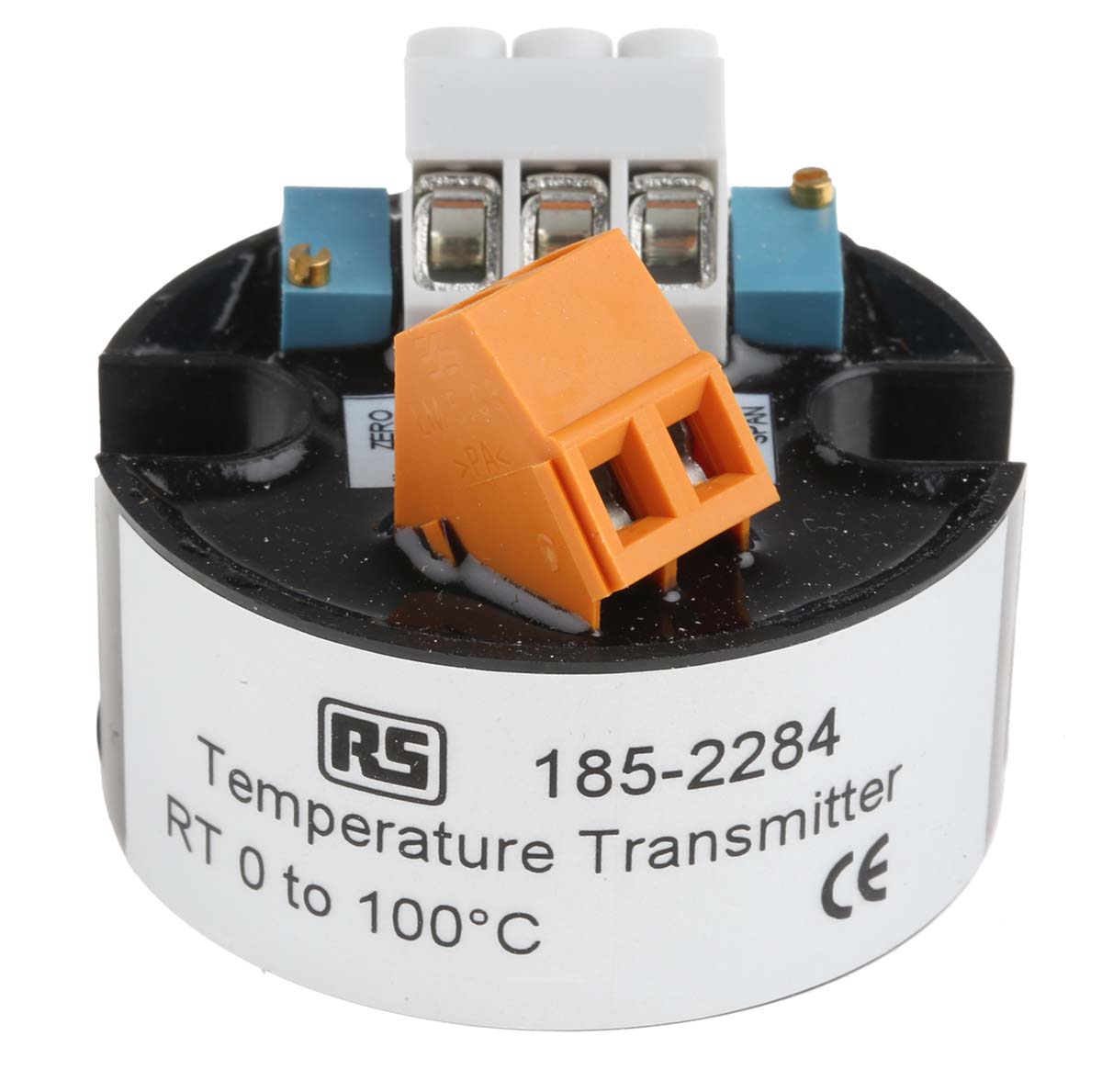 RS PRO RS PRO Temperature Transmitter PT100 Input 36V dc, 100 °C, 0 °C