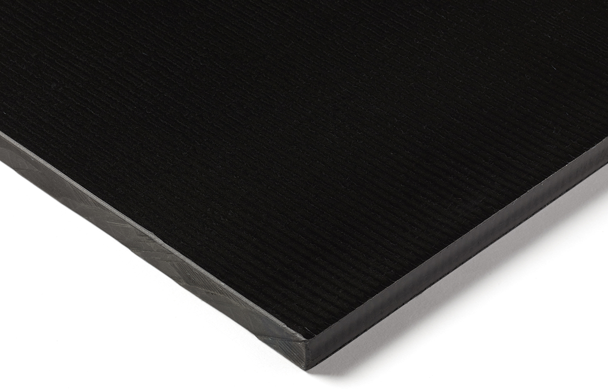 RS PRO Black Glass Reinforced Plastic Plastic Sheet, 305 mm x 250mm x 40 mm, Polyamide 66 with 30% Fibre Glass