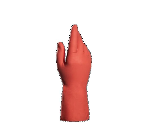 Mapa VITAL 185 Red Latex Glove, Size 9, Latex Coating