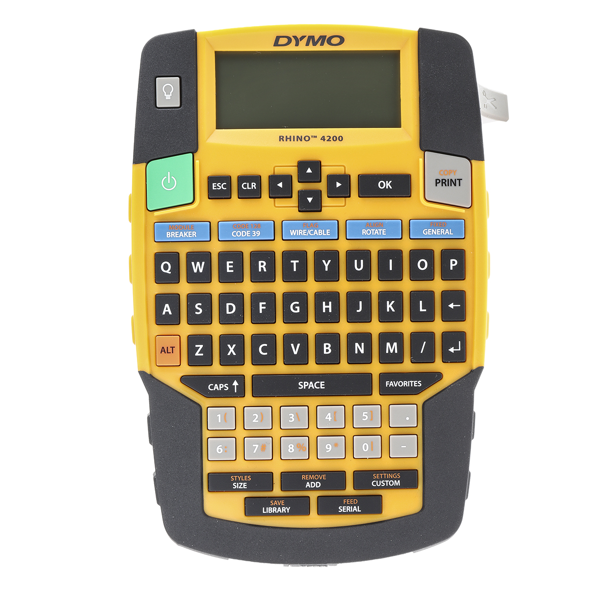 Dymo Rhino 4200 Handheld Label Printer, 19 mm Max Label Width, Type G - British 3-Pin