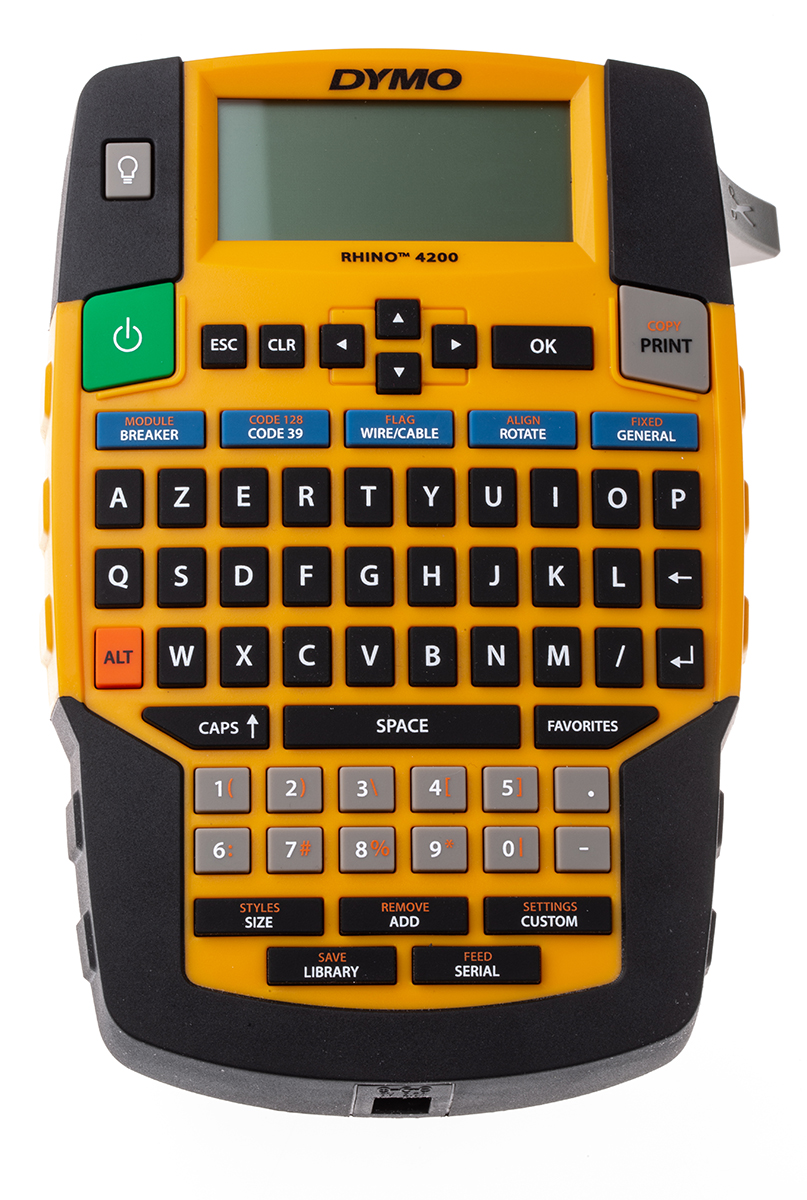 Dymo Rhino 4200 Handheld Label Printer, 19 mm Max Label Width, Type C - EU