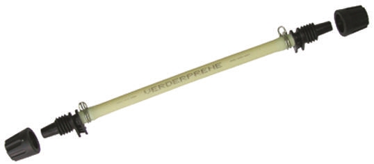 Verderflex G 1/2 (1/2 in BSPP) Hose Assembly, 1000 mm Long Male BSPP G 1/2 (1/2 in BSPP) Male
