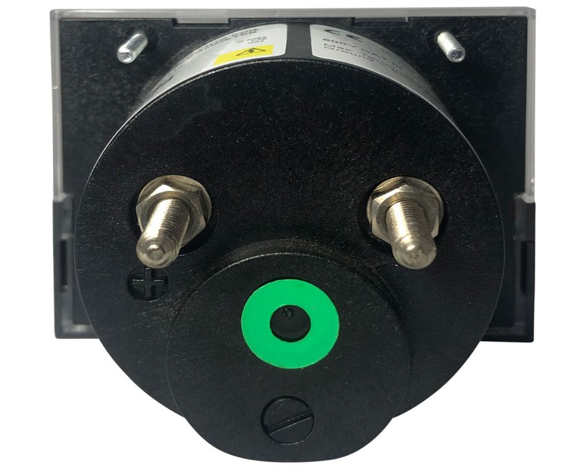 186-2528 RS PRO Analogue Panel Ammeter 50 A DC, 76 mm x 74 mm, ±1.5 % High Torque Pivot and Jewel Moving Coil and Moving Iron