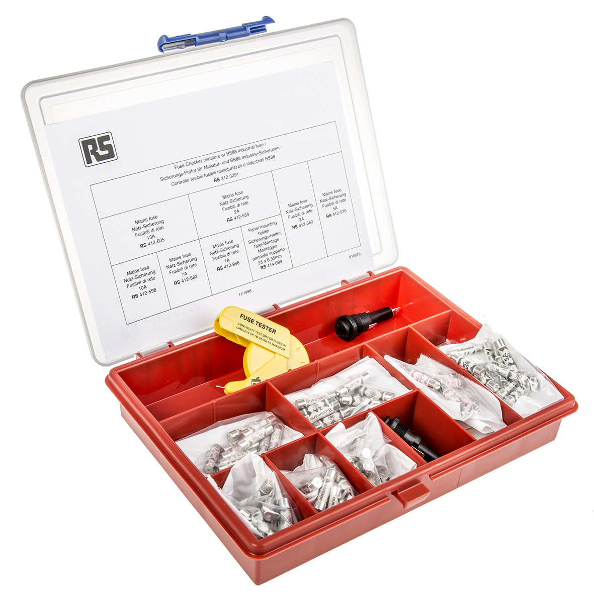 RS PRO Automotive Fuse Kit