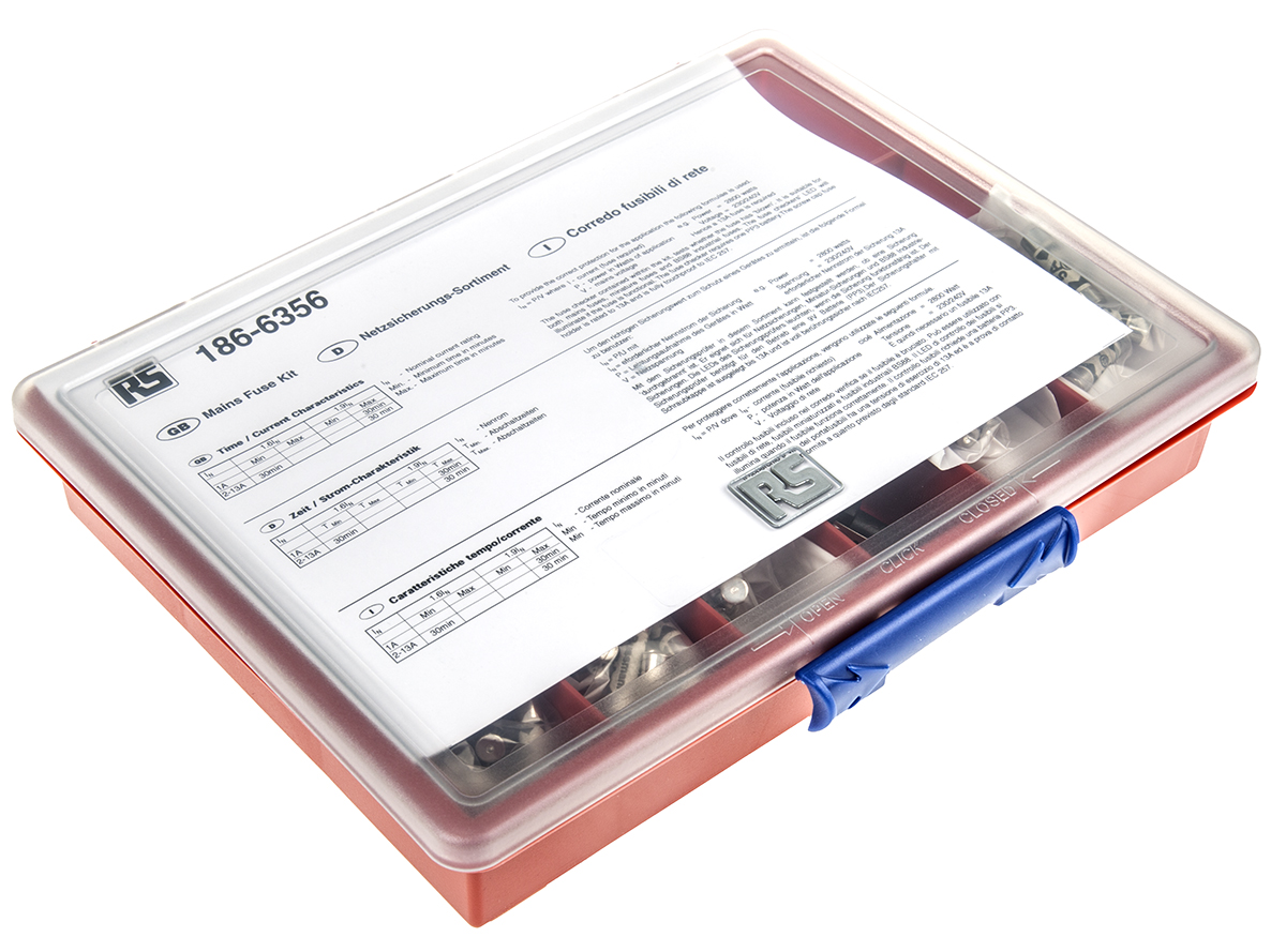 186-6356 RS PRO Automotive Fuse Kit
