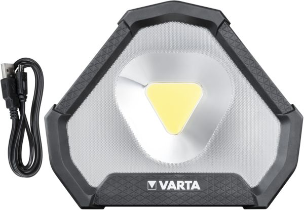 18647101401 Varta Rechargeable LED Light Light, 1450 lm, Micro USB Plug, 3.6V, IPX54