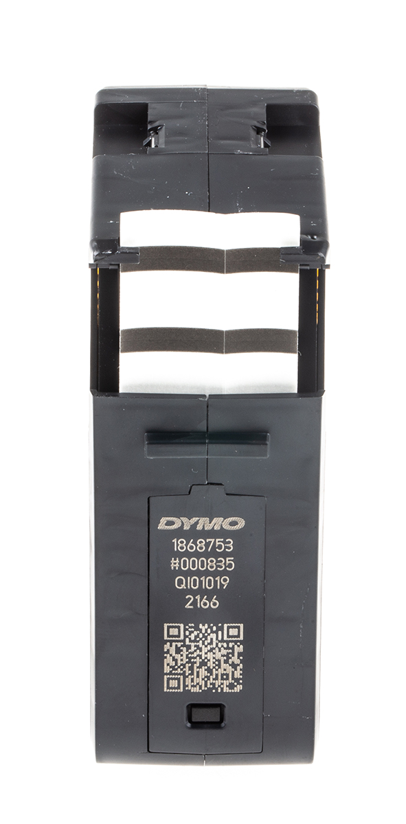 1868753 Dymo XTL Black on White Label Printer Tape, 7 m Length, 24 mm Width, 5.5 m Label Length