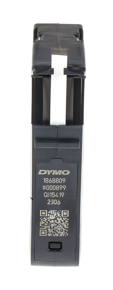 1868809 Dymo XTL Black on White Label Printer Tape, 2.9 m Length, 6 mm Width, 54 mm Label Width