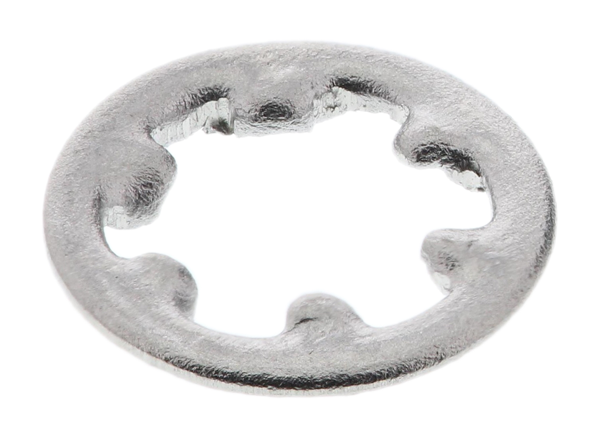 RS PRO Stainless Steel Plain Internal Tooth Shakeproof Washer, M12, DIN 6797J