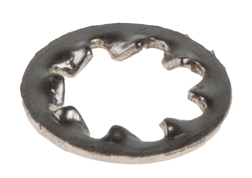 187-0585 RS PRO Stainless Steel Plain Internal Tooth Shakeproof Washer, M12, DIN 6797J
