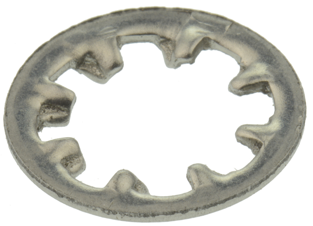 187-0614 RS PRO Stainless Steel Plain Internal Tooth Shakeproof Washer, M12, DIN 6797J