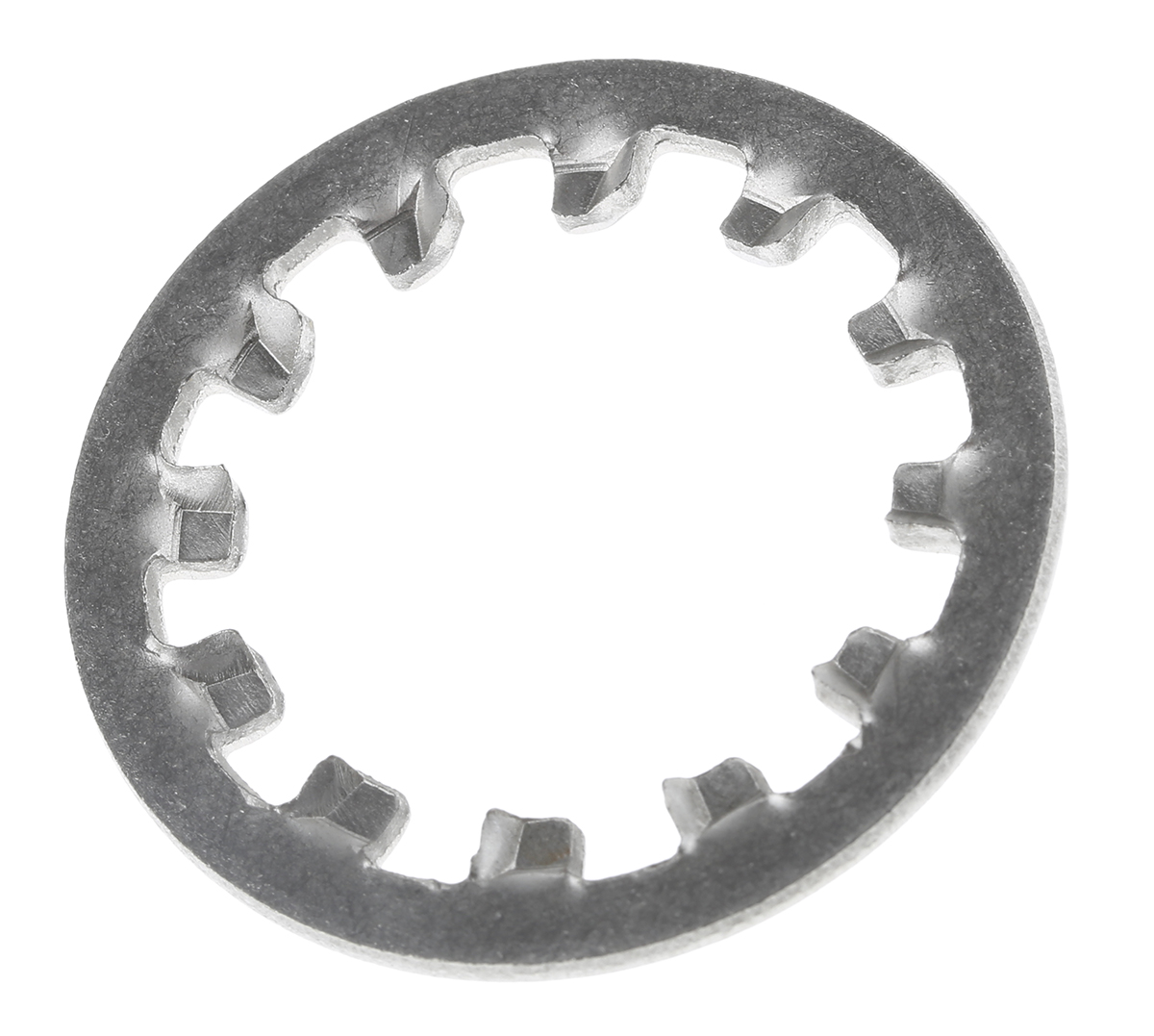 RS PRO Stainless Steel Plain Internal Tooth Shakeproof Washer, M12, DIN 6797J