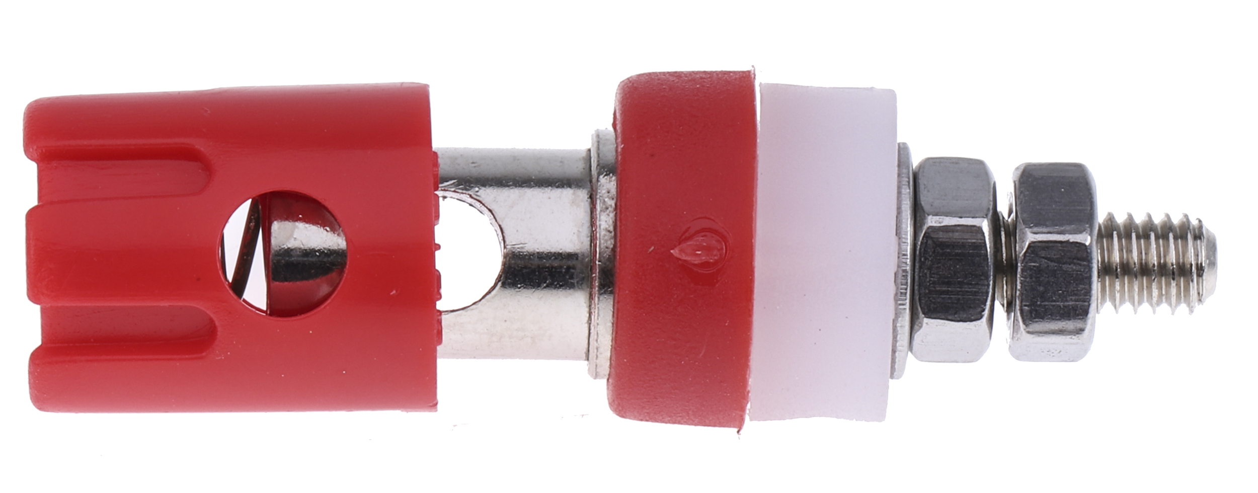187-3803 RS PRO, Red, Black 15A Binding Post and Gold Plated Plated - 7.2 mm Hole Diameter