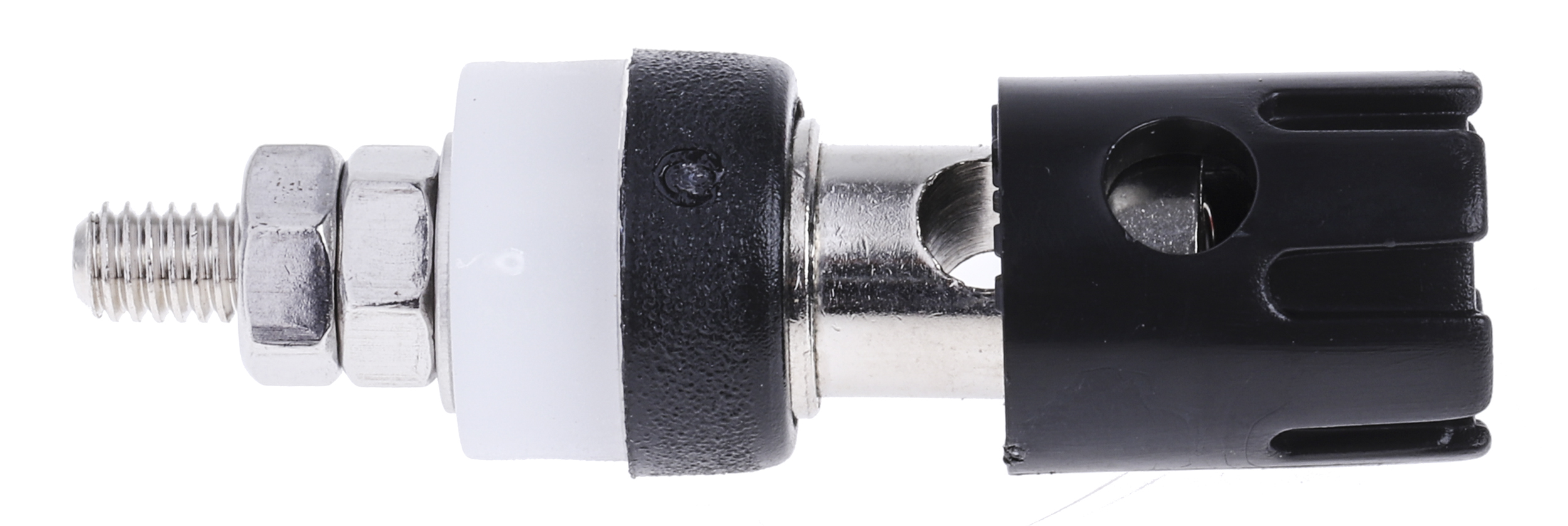 187-3803 RS PRO, Red, Black 15A Binding Post and Gold Plated Plated - 7.2 mm Hole Diameter