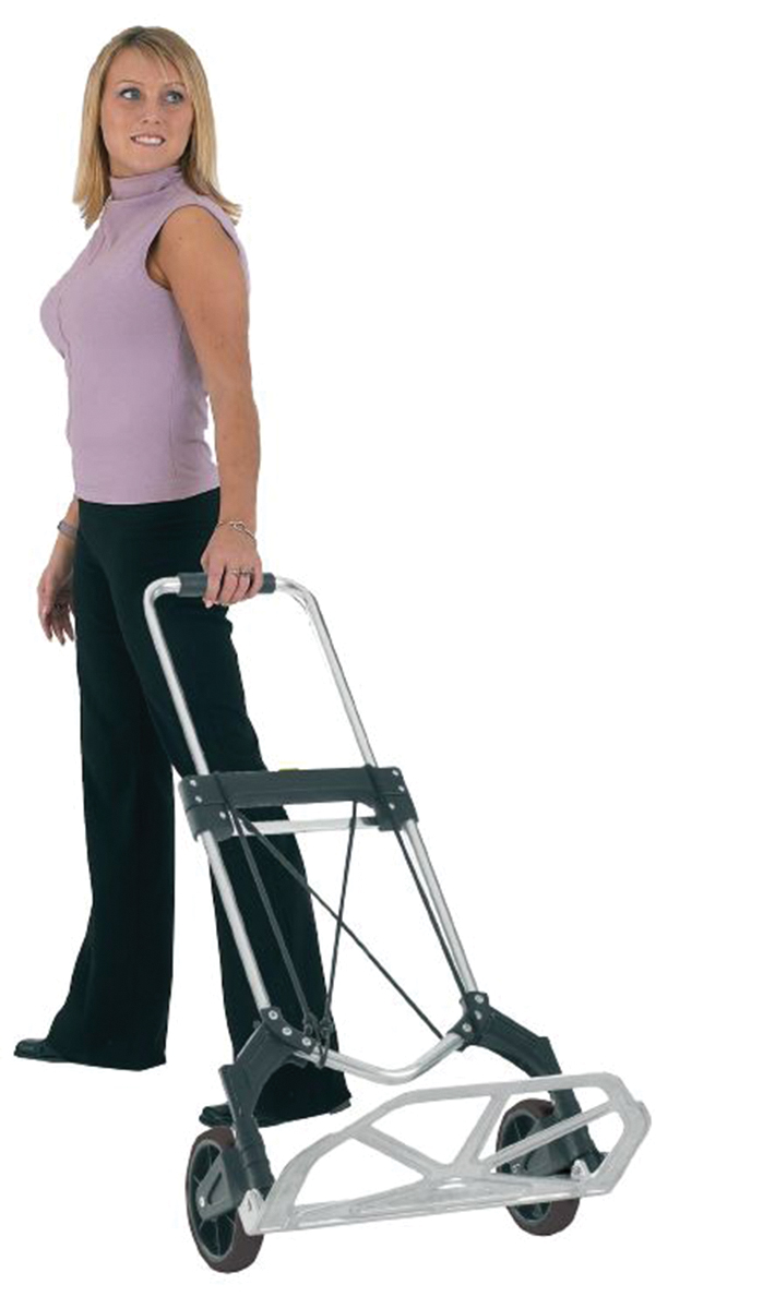 187-4990 RS PRO Light Duty Foldable Aluminium Sack Truck, 100 kg Load, 490 mm, 270 mm