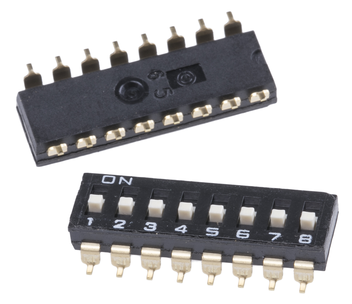 Omron 8 Way Surface Mount DIP Switch 8P