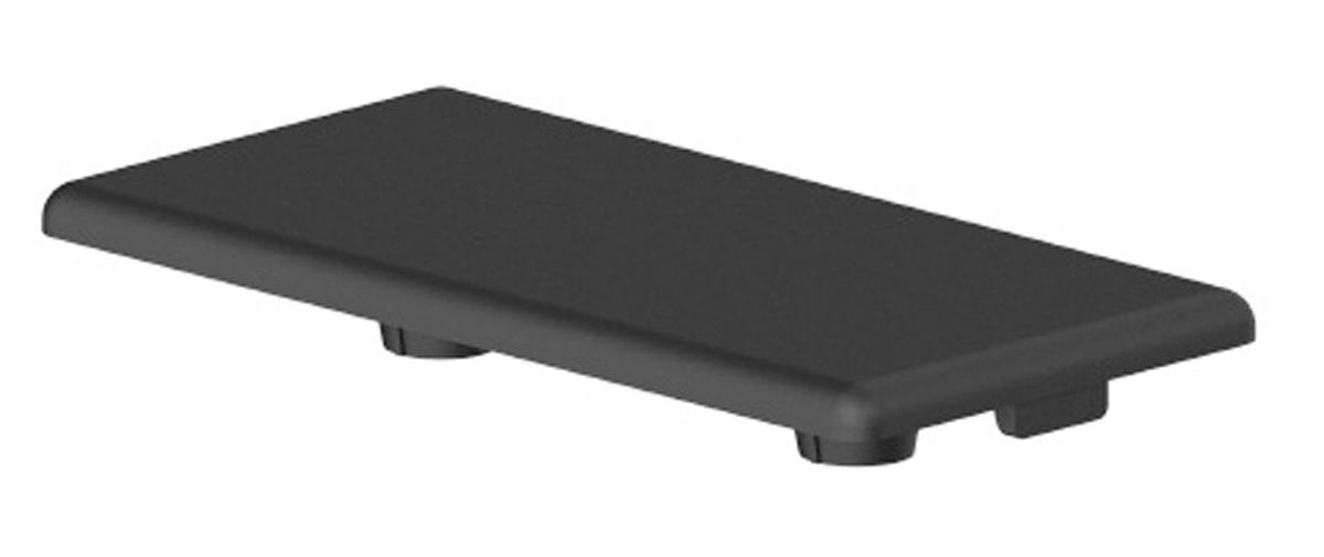 RS PRO Black Fibreglass Reinforced Polyamide 20 x 40 mm Strut Profile, 5 mm Groove
