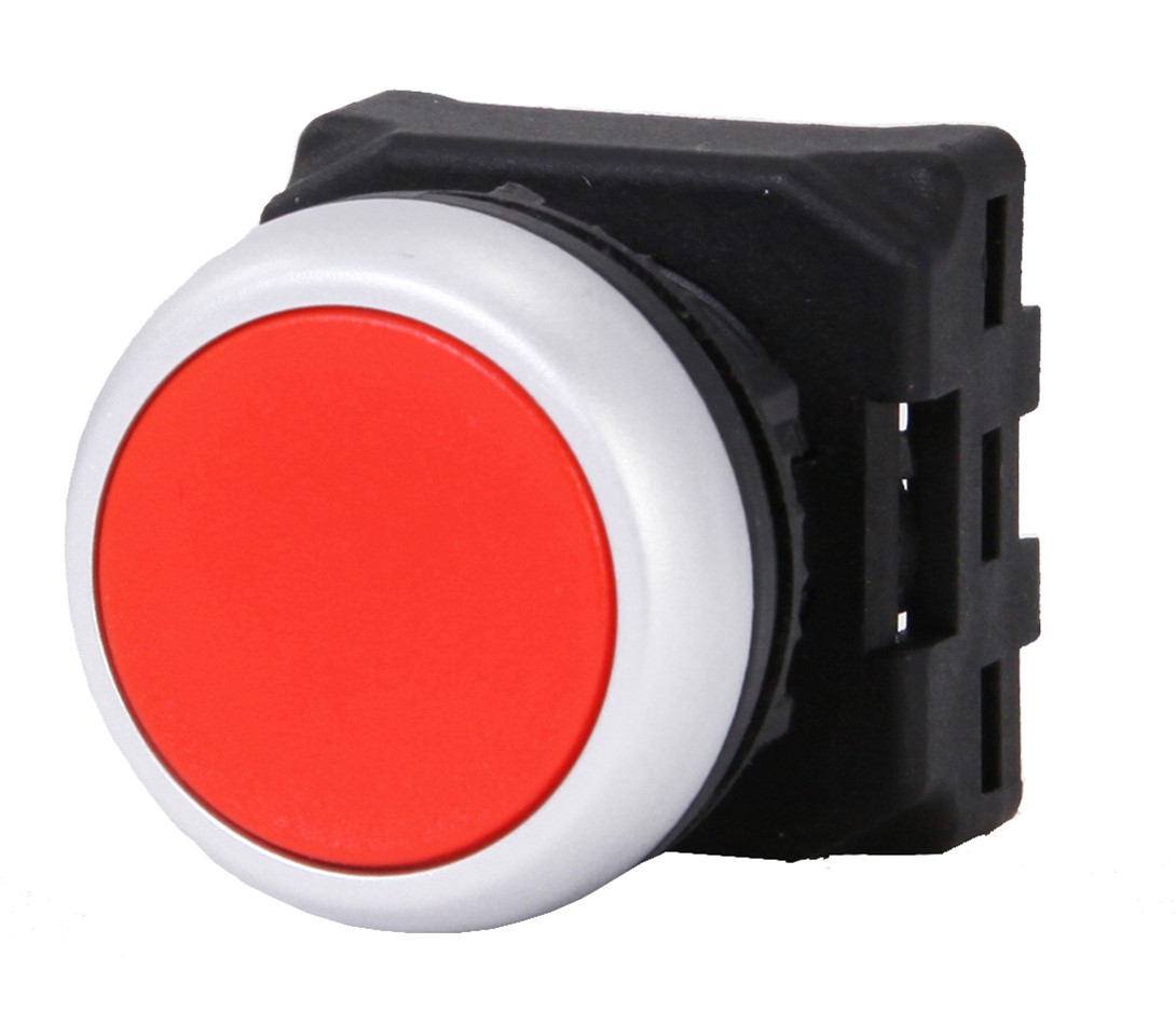 RS PRO RSEG Series Red Spring Return Push Button Head, 22 mm Cutout, IP65