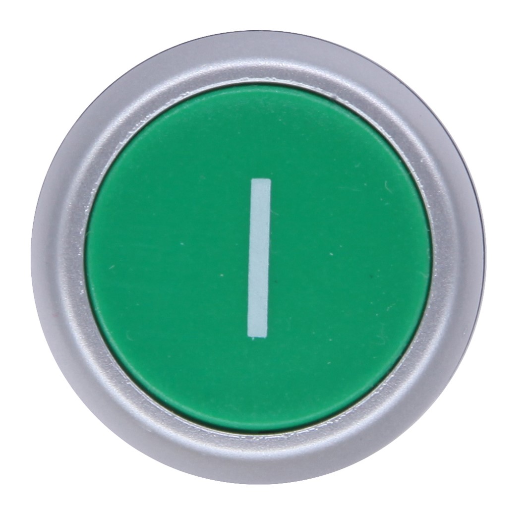 RS PRO RSEG Series Green Spring Return Push Button Head, 22 mm Cutout, IP65