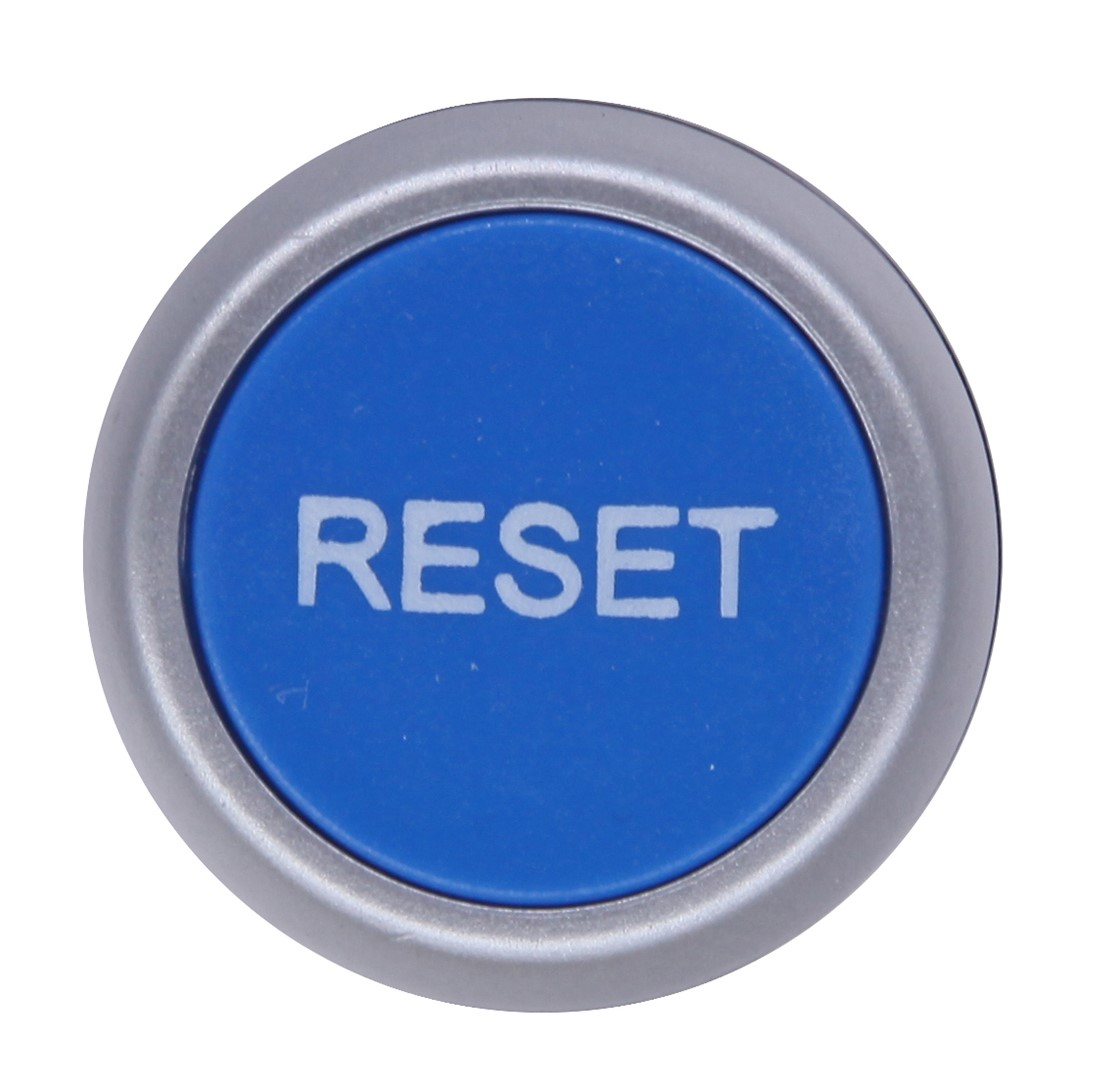 RS PRO RSEG Series Blue Spring Return Push Button Head, 22 mm Cutout, IP65
