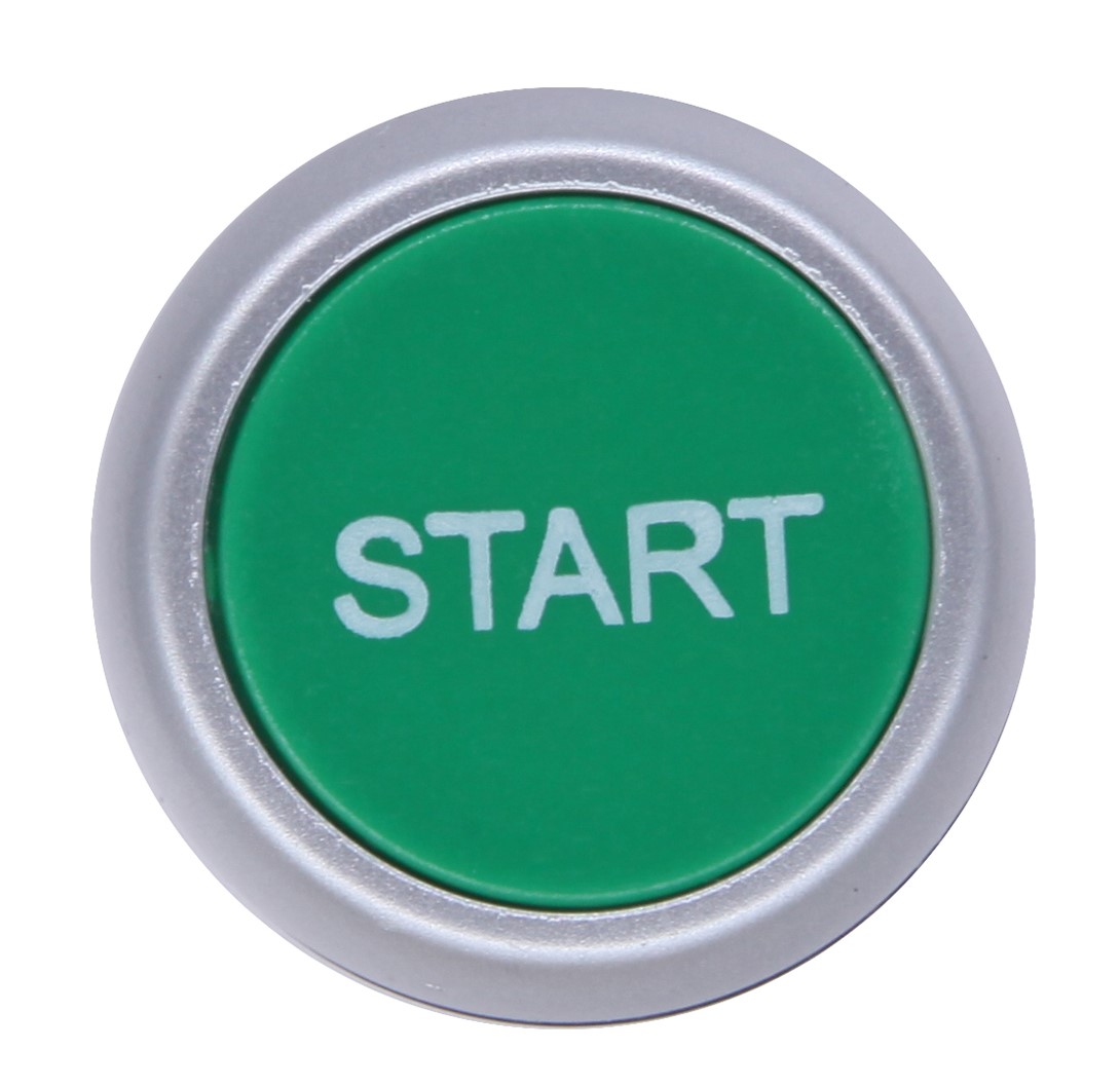 RS PRO RSEG Series Green Spring Return Push Button Head, 22 mm Cutout, IP65