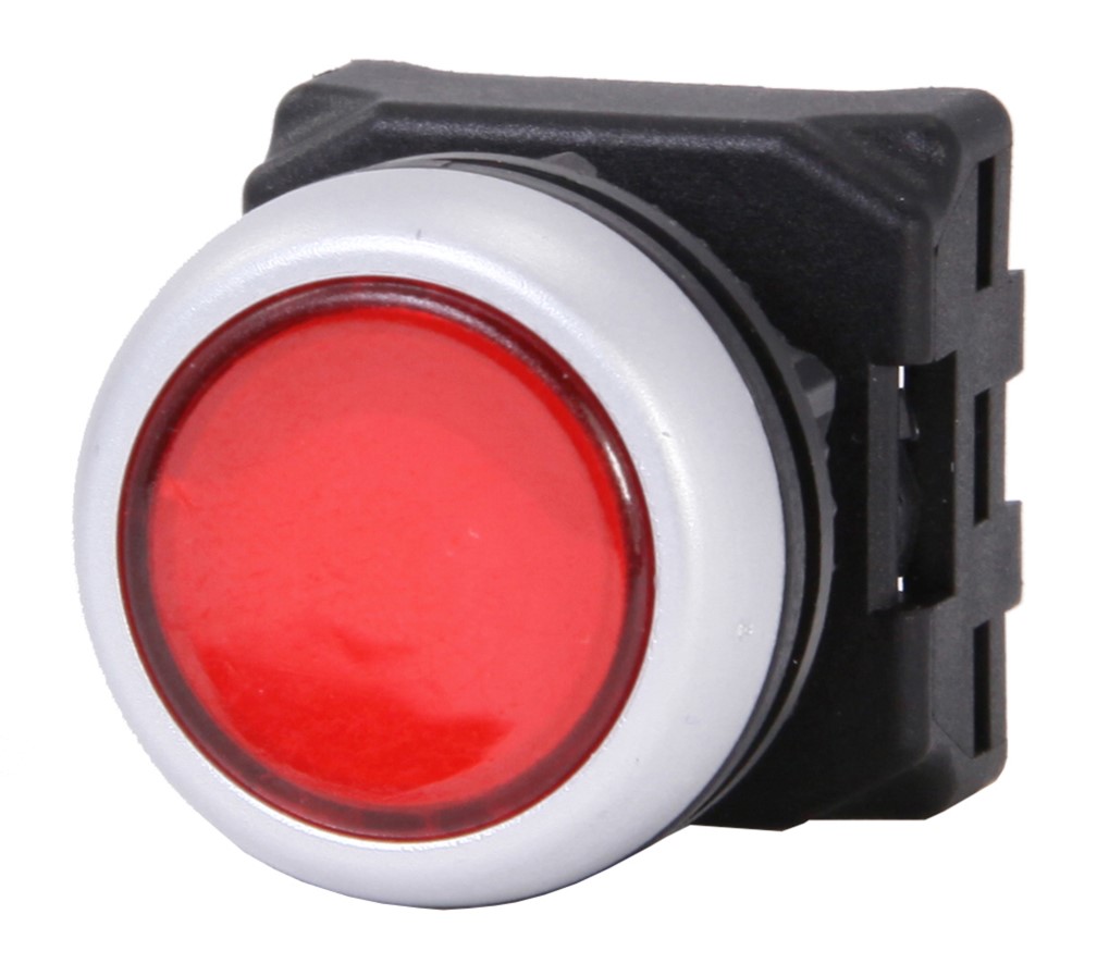 RS PRO RSEG Series Red Spring Return Push Button Head, 22 mm Cutout, IP65