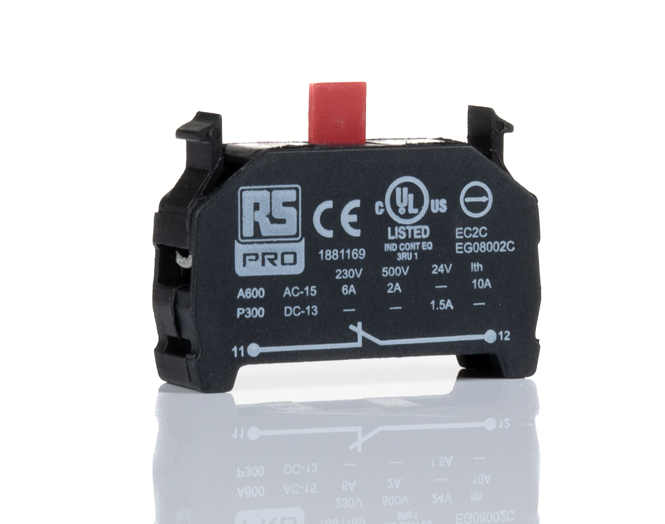 RS PRO 230 V ac, 1 NC